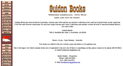Desktop Screenshot of guidonbooks.biz