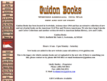 Tablet Screenshot of guidonbooks.biz